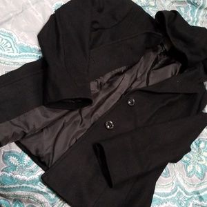 Croft & Barrow 51% wool pea coat